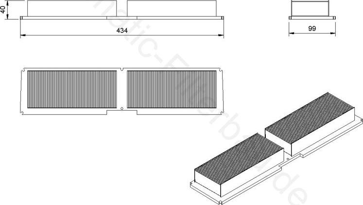 Airmatic IF0527 - Filter, interior air car-mod.net