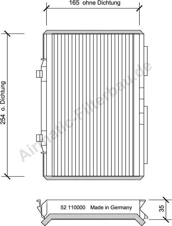 Airmatic IF0052 - Filter, interior air car-mod.net