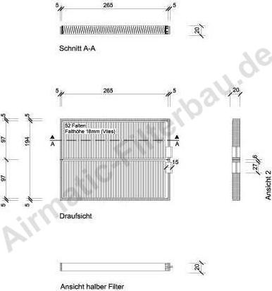 Airmatic IF0826S - Filter, interior air car-mod.net