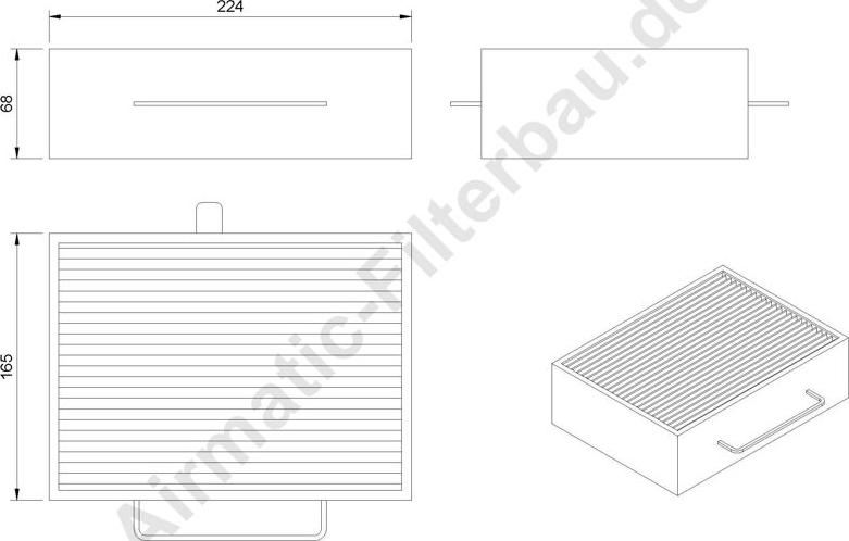 Airmatic IF1518 - Filter, interior air car-mod.net