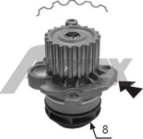 Airtex 1998 - Water Pump car-mod.net