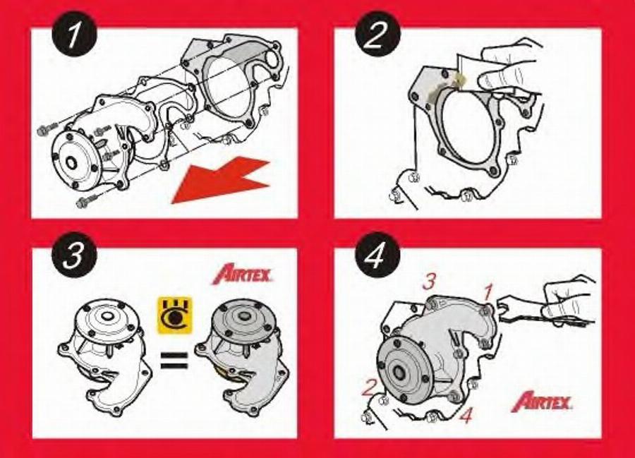 Airtex 1140 - Water Pump car-mod.net