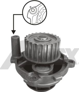 Airtex 1703 - Water Pump car-mod.net