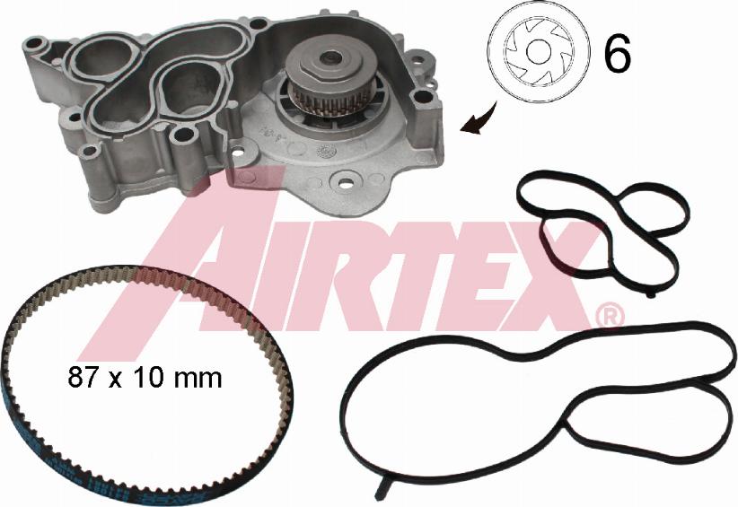 Airtex WPK-199502 - Water Pump & Timing Belt Set car-mod.net