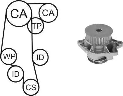 Airtex WPK-158102 - Water Pump & Timing Belt Set car-mod.net
