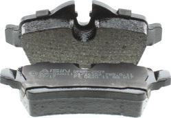 AISIN BPBM-2009 - Brake Pad Set, disc brake car-mod.net