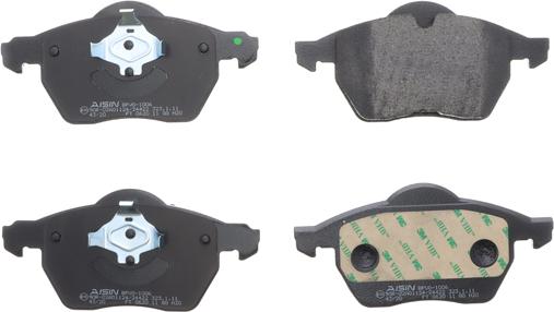 AISIN BPVO-1006 - Brake Pad Set, disc brake car-mod.net