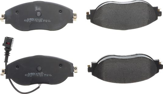 AISIN BPVW-1054 - Brake Pad Set, disc brake car-mod.net