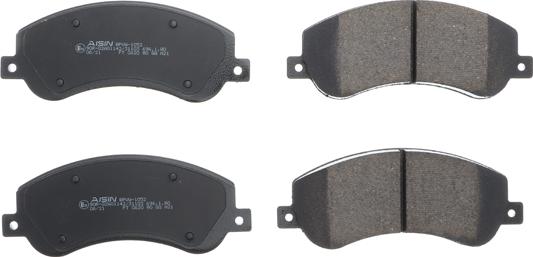 AISIN BPVW-1052 - Brake Pad Set, disc brake car-mod.net