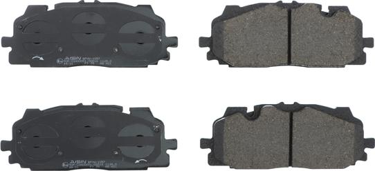 AISIN BPVW-1057 - Brake Pad Set, disc brake car-mod.net