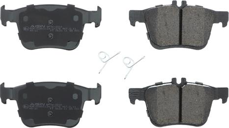 AISIN BPVW-2016 - Brake Pad Set, disc brake car-mod.net