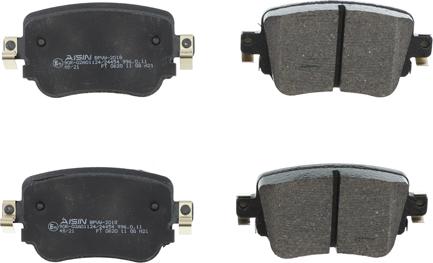 AISIN BPVW-2018 - Brake Pad Set, disc brake car-mod.net