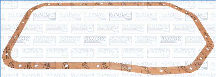 Ajusa 14040100 - Gasket, oil sump car-mod.net