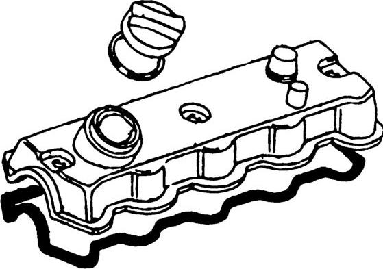 Ajusa 72000100 - Cylinder Head Cover car-mod.net