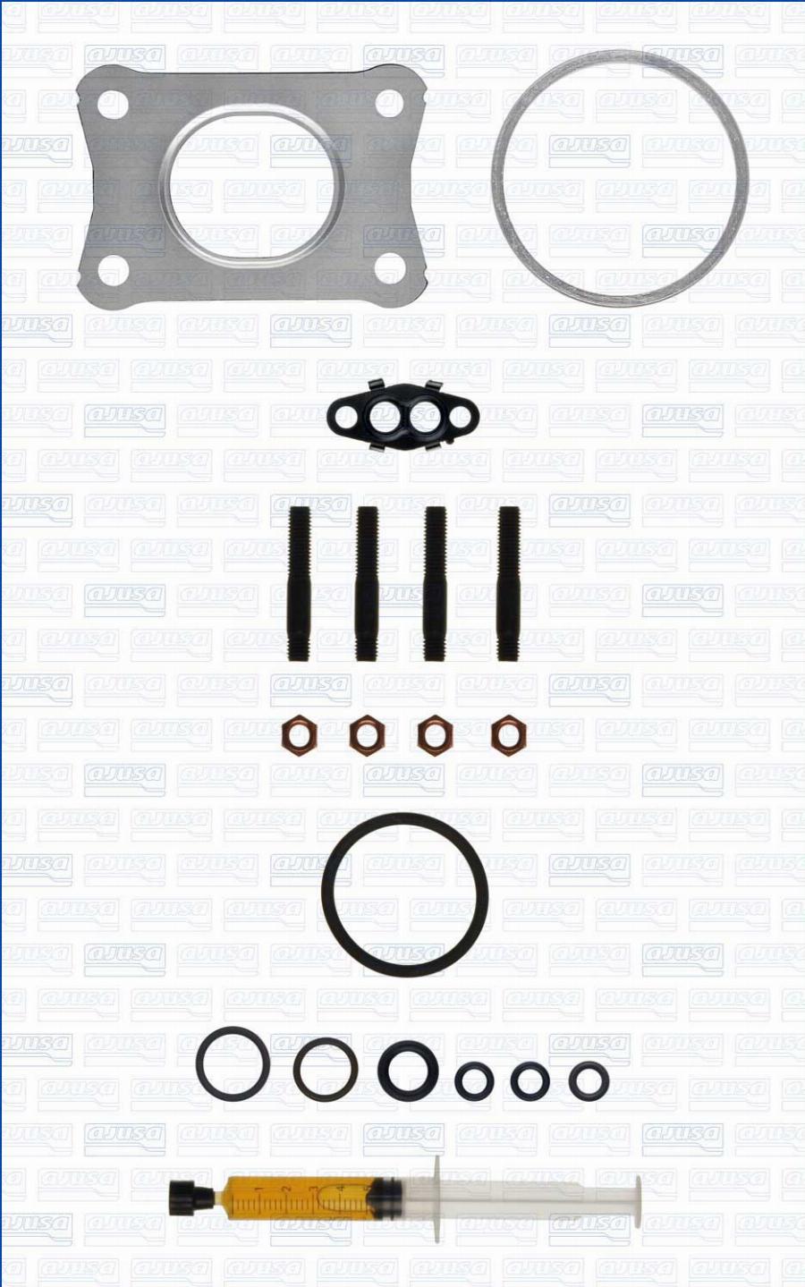 Ajusa JTC12458 - Mounting Kit, charger car-mod.net