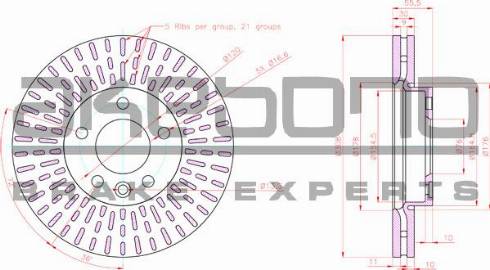 Akebono BN-0060 - Brake Disc car-mod.net