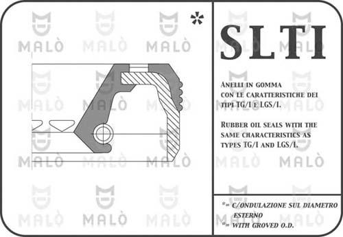 AKRON-MALÒ 922IAC - Shaft Seal, differential car-mod.net