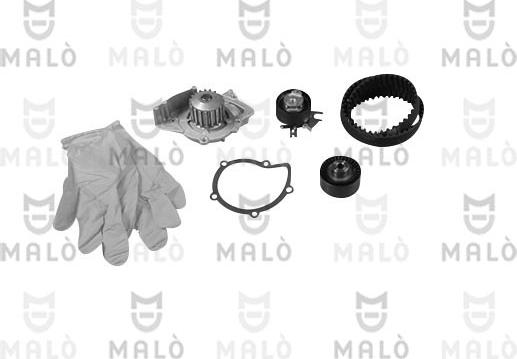 AKRON-MALÒ 1555008 - Water Pump & Timing Belt Set car-mod.net