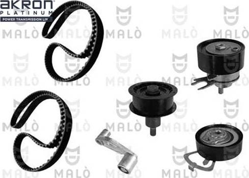 AKRON-MALÒ 1551024 - Timing Belt Set car-mod.net