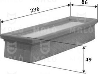 AKRON-MALÒ 1500454 - Engine Air Filter car-mod.net