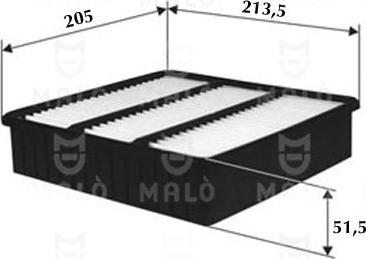 AKRON-MALÒ 1500403 - Engine Air Filter car-mod.net