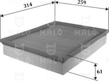 AKRON-MALÒ 1500545 - Engine Air Filter car-mod.net