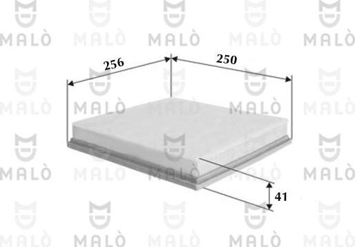 AKRON-MALÒ 1500555 - Engine Air Filter car-mod.net