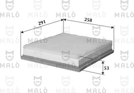 AKRON-MALÒ 1500584 - Engine Air Filter car-mod.net