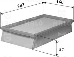 AKRON-MALÒ 1500521 - Engine Air Filter car-mod.net