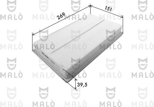 AKRON-MALÒ 1500640 - Engine Air Filter car-mod.net