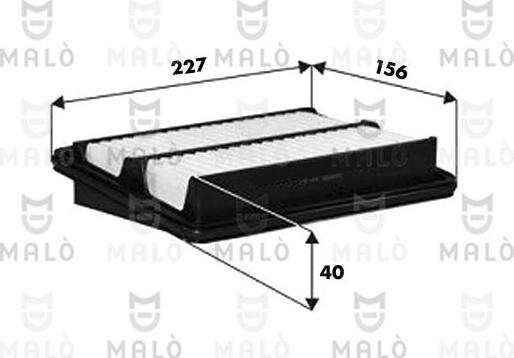 AKRON-MALÒ 1500669 - Engine Air Filter car-mod.net