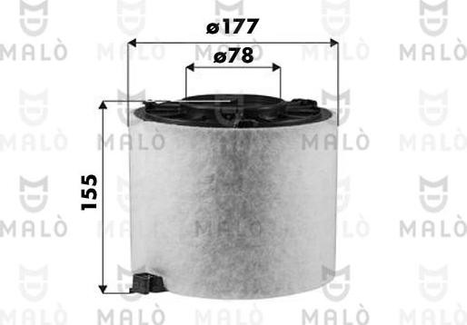 AKRON-MALÒ 1500665 - Engine Air Filter car-mod.net