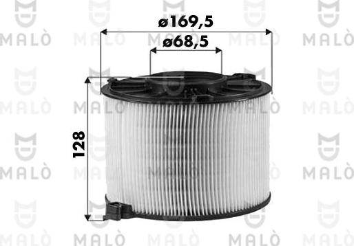 AKRON-MALÒ 1500666 - Engine Air Filter car-mod.net