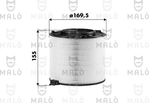 AKRON-MALÒ 1500668 - Engine Air Filter car-mod.net