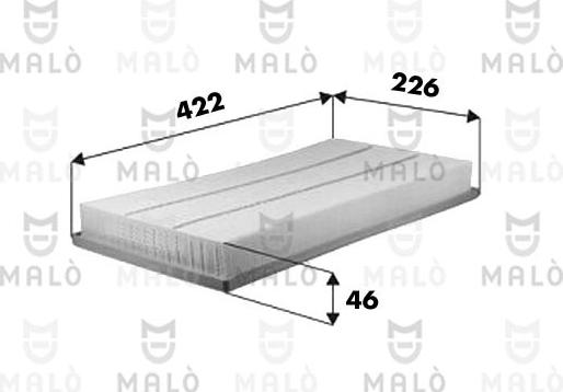 AKRON-MALÒ 1500662 - Engine Air Filter car-mod.net