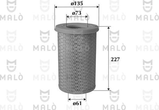 AKRON-MALÒ 1500604 - Engine Air Filter car-mod.net