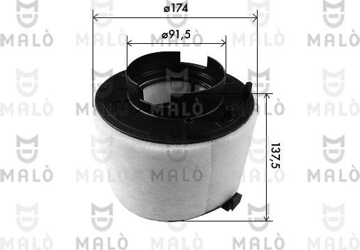 AKRON-MALÒ 1500618 - Engine Air Filter car-mod.net