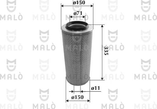 AKRON-MALÒ 1500099 - Engine Air Filter car-mod.net