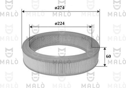 AKRON-MALÒ 1500096 - Engine Air Filter car-mod.net