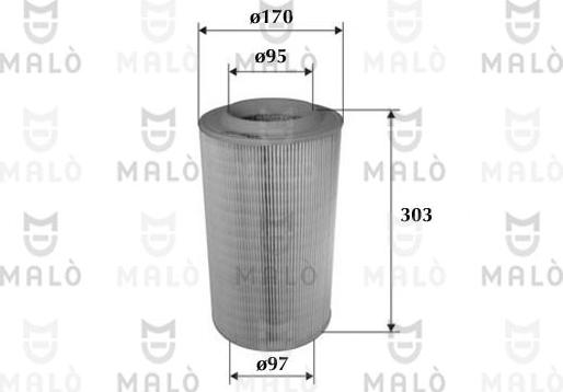 AKRON-MALÒ 1500014 - Engine Air Filter car-mod.net