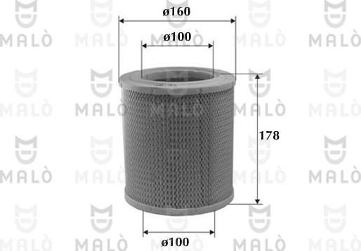 AKRON-MALÒ 1500088 - Engine Air Filter car-mod.net