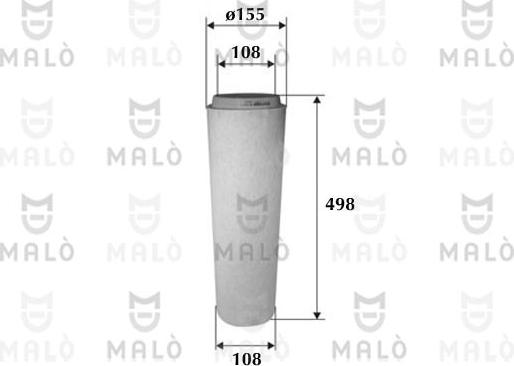 AKRON-MALÒ 1500075 - Engine Air Filter car-mod.net