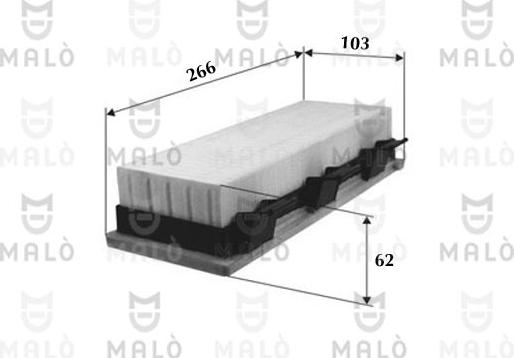 AKRON-MALÒ 1500149 - Engine Air Filter car-mod.net