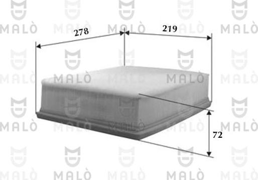 AKRON-MALÒ 1500146 - Engine Air Filter car-mod.net