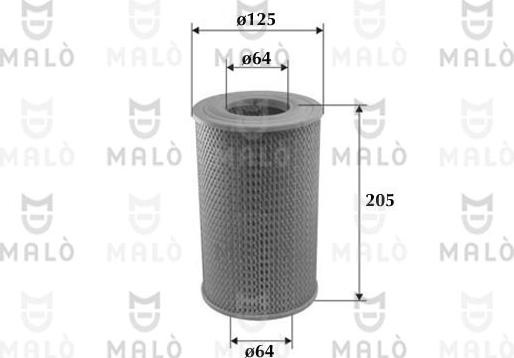 AKRON-MALÒ 1500163 - Engine Air Filter car-mod.net