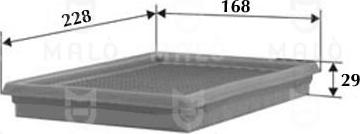 AKRON-MALÒ 1500188 - Engine Air Filter car-mod.net