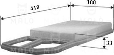 AKRON-MALÒ 1500394 - Engine Air Filter car-mod.net