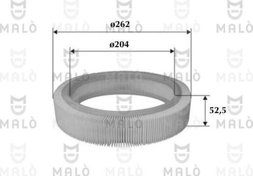 AKRON-MALÒ 1500343 - Engine Air Filter car-mod.net