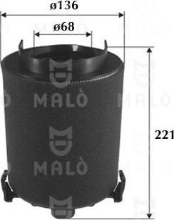 AKRON-MALÒ 1500373 - Engine Air Filter car-mod.net