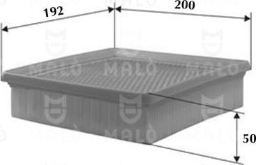 AKRON-MALÒ 1500261 - Engine Air Filter car-mod.net